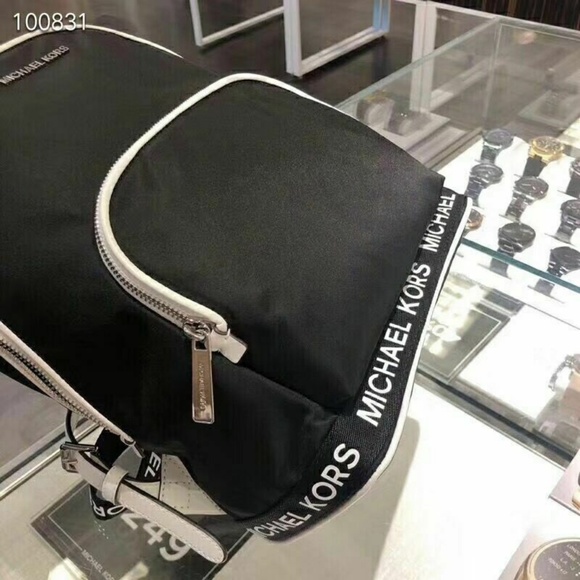 Michael Kors Sport Connie Nylon Tape Backpack - Picture 4 of 4